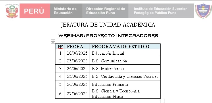 Comunicado 0
